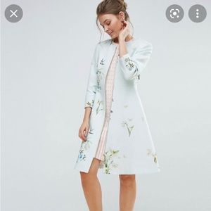 Ted baker RACHEEL coat size 1 preowned